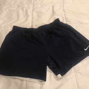 Navy Blue Dri-Fit Nike Running Shorts